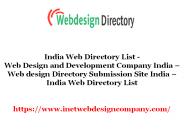 Web Design and Development Company India