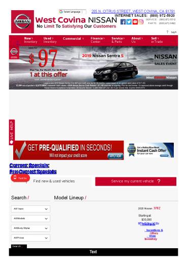 Used Nissan in covina