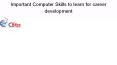 important computer skills to learn for career development PowerPoint PPT Presentation
