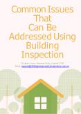 Common Issues That Can Be Addressed Using Building Inspection