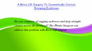 Denver Brow Lift Surgery