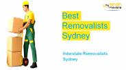 Best Removalists Sydney