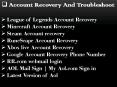 Account Recovery And Troubleshoot PowerPoint PPT Presentation