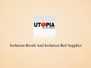 Isolation Booth And Bed Supplier