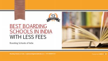 Best Boarding Schools in India with Less Fees (update 2019)