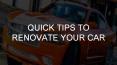 What Are the Quick Tips to Renovate Your Car PowerPoint PPT Presentation