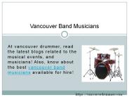 Vancouver Band Musicians