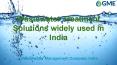 Wastewater Treatment Solutions widely used in India, sewage treatment plant companies india PowerPoint PPT Presentation