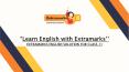 Learn English with Extramarks PowerPoint PPT Presentation