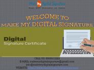 Apply Digital Signature Certificate