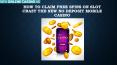 How to Claim Free Spins On Slot Crazy the New No Deposit Mobile Casino PowerPoint PPT Presentation