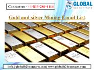 Gold and silver Mining Email List