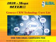 Genesys CRM Technology Users List