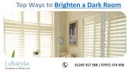 Top Ways to Brighten a Dark Room