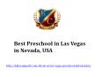Best Preschool in Las Vegas at Nevada PowerPoint PPT Presentation