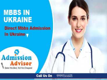 MBBS in Ukraine | MBBS Admission in Ukraine