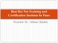 Best Dot Net Training and Certification Institute In Pune PowerPoint PPT Presentation