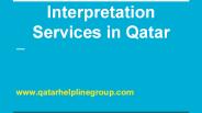 Interpretation services in Qatar