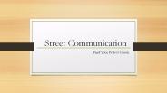 Street Communication | Innovative LED Technology