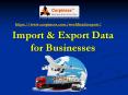 Import & Export Data for Businesses PowerPoint PPT Presentation