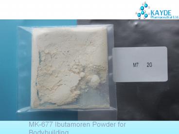 MK-677 Sarms powder