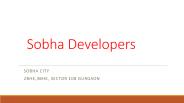 SOBHA Developer