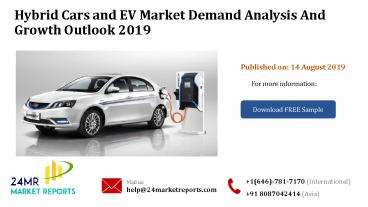 Hybrid Cars and EV Market Demand