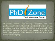 PhDiZone Research Guidance