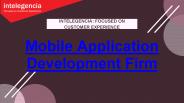 Engineering Design Services | Mobile Application Development Firm