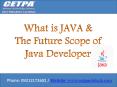 Best Advance JAVA Training Institute PowerPoint PPT Presentation