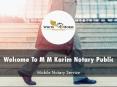Information Presentation Of M Karim Notary Public PowerPoint PPT Presentation