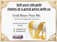Sell your old gold chains at a great price with us