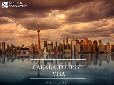 canada tourist visa