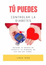 Tú puedes controlar la diabetes.