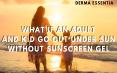 Safety From Sunburn For Kids and Adult With and Without Sunscreen Gel PowerPoint PPT Presentation