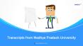 Transcripts from Madhya Pradesh University PowerPoint PPT Presentation