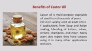Castor Oil Benefits
