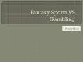 Fantasy Cricket vs Gambling PowerPoint PPT Presentation