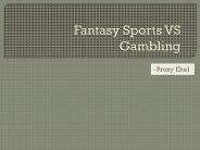 Fantasy Cricket vs Gambling