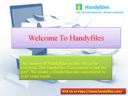 Best Free File Sharing | Handyfiles