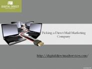 Picking a Direct Mail Marketing Company