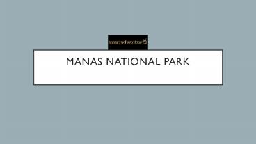 Manas national park
