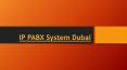 Panasonic PBX phone system in Dubai | PABX services in Dubai PowerPoint PPT Presentation