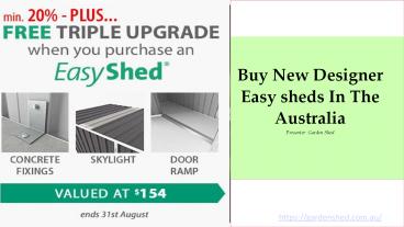 Cheap  Easy Sheds In Garden Shed Short. (1)