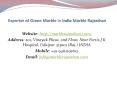 Exporter of Green Marble in India Marble Rajasthan PowerPoint PPT Presentation