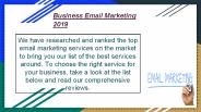 Business E marketing 2019