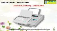 Greece Fax Marketing Company Data
