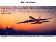 Delta Airlines Phone Number