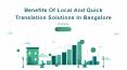 Benefits of local and quick Translation Solutions Bangalore PowerPoint PPT Presentation