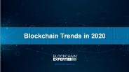 Blockchain Trends in 2020